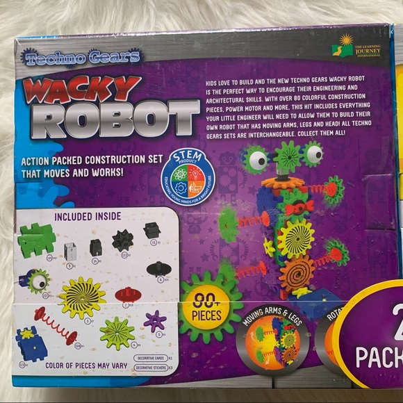 Wacky Robot & Aero Trax Plane STEM Engineer toy - Picture 3 of 13